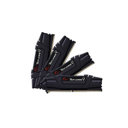 Memorie G.SKILL RipjawsV 32GB Black (4x8GB) DDR4 3600MHz CL18 Quad Channel Kit