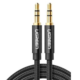 Cablu Audio UGREEN AV112 Mini Jack 3.5mm AUX 2m Negru