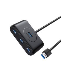 Hub USB UGREEN 20291 4 Porturi USB 3.0 Lungime 1m Negru