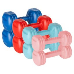 Set Gantere Rebel 8 Bucati 20kg Multicolor