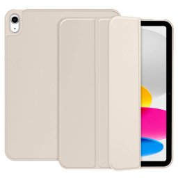 Husa tableta TECH-PROTECT Smartcase Pen compatibila cu iPad 10.9 inch 2022 Starlight