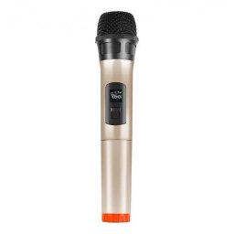 Microfon PULUZ Dinamic UHF PU628J 3.5Mm Auriu