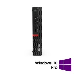 Calculator Lenovo Refurbished ThinkCentre M920q Mini PC, Intel Core i5-9400T 1.80 - 3.40GHz, 16GB DDR4, 256GB SSD + Windows 10 Pro