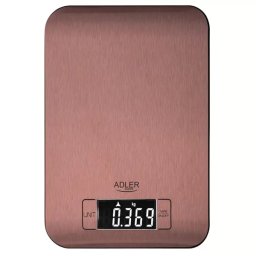 Cantar de Bucatarie Adler AD 3183 5kg Precizie 1g Display LCD Functie Tara Cupru