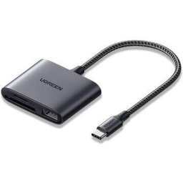 Card Reader UGREEN CM387 USB Type-C Gri
