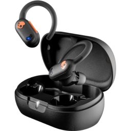 Casti Alergare SKULLCANDY Push ANC Active True Wireless Bluetooth In-Ear Microfon Negru/Portocaliu