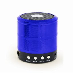 Boxa Portabila Gembird SPK-BT-08-B Bluetooth Baterie 400mAh microSD Albastru