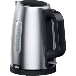 Braun Braun Houshold Household Kettle PurShine WK 1500 BK (stainless steel/black, 1.7 liters, 2,200 watts)