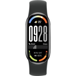 Bratara Fitness Xiaomi Smart Band 10, fitness tracker black, TPU bracelet in Midnight Black