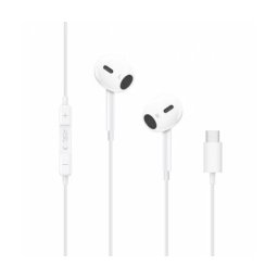 Casti TECH-PROTECT Handsfree USB-C Ultraboost Core G2 Alb