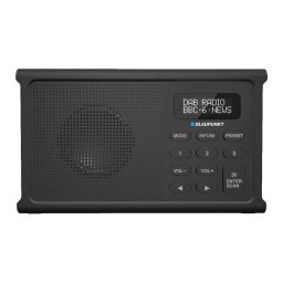 Radio Portabil Blaupunkt DR3BK Negru