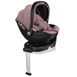 Scoica Auto Lionelo Moxie i-Size Baza Rotativa 360 Grade cu Picior de Fixare 40-87CM Tetiera Reglabila Carcasa Ventilata Protectie Avansata R129 Mov