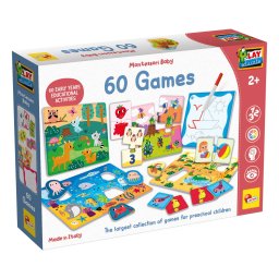 Colectia Mea LISCIANI Montessori Baby 60 Jocuri Varsta 2 Ani+ Multicolor