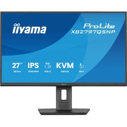 Monitor Iiyama 27inch ULTRA THIN IPS PANEL 2560X1440 Negru