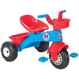 Tricicleta PILSAN Atom 3+ Ani Albastru-Rosu