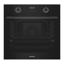 Cuptor Electric Pyramis 60IN 4030 ND Smoked 3Glass Incorporabil Clasa A 76L 3100W Negru