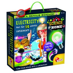 Jucarie LISCIANI Experimentele Micului Geniu - Electricitatea Acasa 8/12 Ani+
