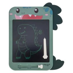 Tableta Grafica Digitala Free2Play Dinozaur LCD Pentru Scris si Desen Ecran Mare 10.5Inch Verde