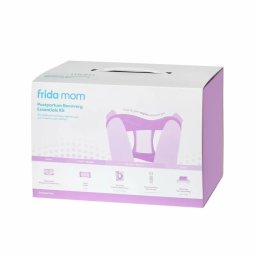 Set Postnatal Pentru Maternitate Frida Mom Must Have 4 Buc. Chiloti Postpartum 4 Tampoane Ice Maxi 24 Tampoane Racoritoare Spuma Recuperare 150Ml Sac Depozitare XS-XL Roz