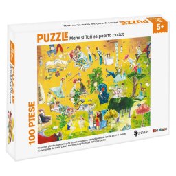 Puzzle EDU CLASS Mami Si Tati Se Poarta Ciudat 100 Piese