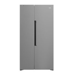 Combina Frigorifica Beko Side By Side GN163141XBN 593l NeoFrost Dual Cooling HarvestFresh Compresor Inverter Clasa E H 179cm Inox