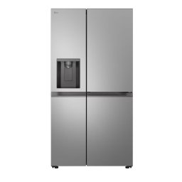 Combina Frigorifica LG Side By Side GSJ41PYPE 641l No Frost LINEAR Cooling Compresor Smart Inverter Dozator Apa Clasa E H 179cm Argintiu