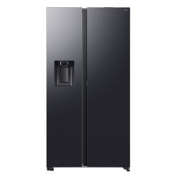 Combina Frigorifica Samsung Side By Side RS80F66KBFEO 634l SmartThings AI Energy Full No Frost Twin Metal Cooling Dozator Spa/Gheata Compresor Digital Inverter Clasa B H 178.4cm Inox Negru