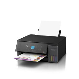 Multifunctionala Epson EcoTank L3361 Inkjet Color A4 Imprimare Scanare Copiere 11ppm Mono / 6ppm Color Dye Ink USB Wi-Fi Negru