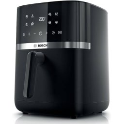Friteuza Cu Aer Cald Bosch MAF462B1 2050W 7 Programe 6.1L Set Grill Incalzire Dubla Touch Control Negru