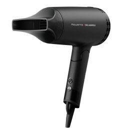Uscator De Par Rowenta x Karl Lagerfeld Express Style CV184LF0 1600 W 2 Trepte De Temperatura/Viteza Invelis Keratin & Glow Tehnologia Effiwatts Jet De Aer Rece Pliabil Concentrator Negru