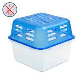 Dezumidificator Generic cu Rezerve 2x350g fara Miros Absorbtie Umiditate Anti Mucegai Albastru