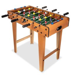 Masa de Fotbal Generic Mini Foosball 69 x 37 x 62cm 2-4 Jucatori MDF Metal Plastic +6ani Maro