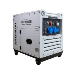 Generator de Curent Monofazat Hyundai DHY-9000SEi Motor Diesel 4T 12CP 6kW
