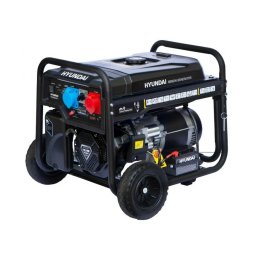 Generator de Curent Trifazat Hyundai HY10100LEK-T 10.6kVA Motor 19.5CP Negru