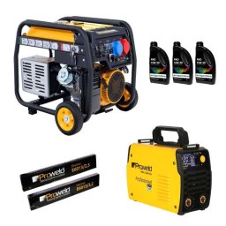 Pachet Generator Curent Stager FD 10000ER-E3R Dual 230/400V + Invertor Sudura ProWELD MMA 220 Puls