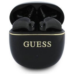 Casti Wireless Guess Glossy Gold Line Classic TWS Negru