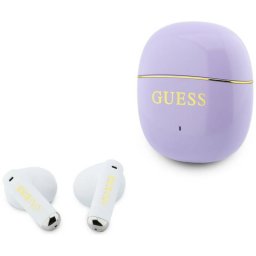Casti Wireless Guess Glossy Gold Line Classic TWS Mov