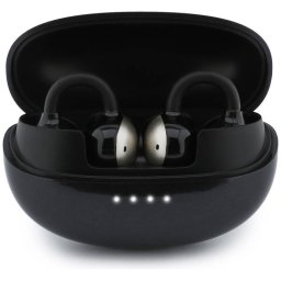 Casti Wireless Guess Metalic Finish Electropated Parts Classic TWS Negru