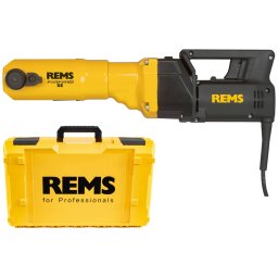 Presa Radiala Electrica REMS Power-Press Basic 572113 R220 Diametru Maxim 110MM Valiza Transport Galben/Negru
