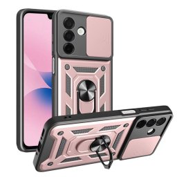 Husa Techsuit pentru Samsung Galaxy A27 5G Roz Aurie