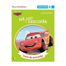 Masini. Ma joc si descopar. Caiet de activitati - Grupa Mare - Silvia Borteanu