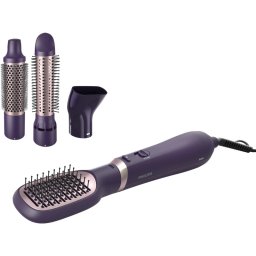 Perie cu aer cald PHILIPS Seria 3000 BHA313/00, 800W, Purple