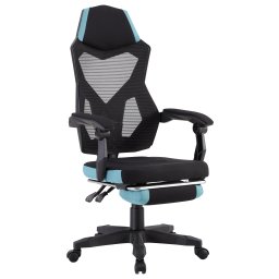Scaun de birou/gaming, culoare neagră/neo mentă, jorik new