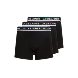 Jack & Jones Underwear barbati Set 3 perechi de boxeri, cu talie medie, JACSWAY, Negru (SELECTATI MARIMEA: L)