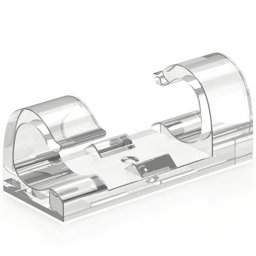 Organizator Cabluri CableCreation CT1001, Set 50 bucati, Transparent
