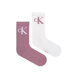 CALVIN KLEIN Șosete (Pack of 2) Monogram 701228811 015 vintage plum