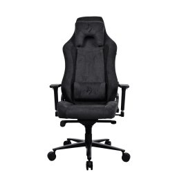Scaun Gaming Arozzi Vernazza SoftFabric, Tetiera, Ajustabil, max. 145kg, Negru