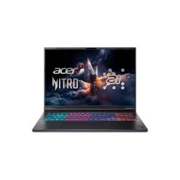Laptop Acer Nitro 18 AI AN18-61-R40J, AMD Ryzen AI 7 350, 18 inch, RAM 16 GB, SSD 1 TB, NVIDIA GeForce RTX 5070, Windows 11 Home, Negru