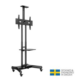 Stand TV Mobil Multibrackets MB-2319 Inaltime Reglabila Diagonale 32-60inch 50kg Negru