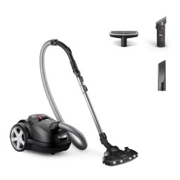 Aspirator Philips 8000 Series XD8122/10 vacuum 4L Dry 900W Dust Bag Negru
